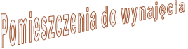 Pomieszczenia do wynajęcia